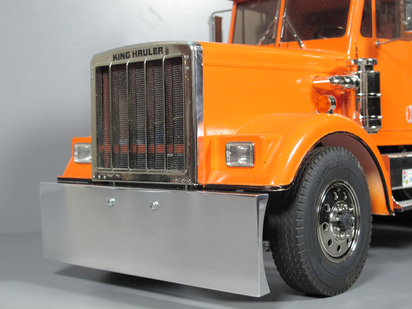 Aluminum Front Lower Bumper for Tamiya R/C 1/14 GlobeLiner King Hauler Grand Hauler Knight Hauler