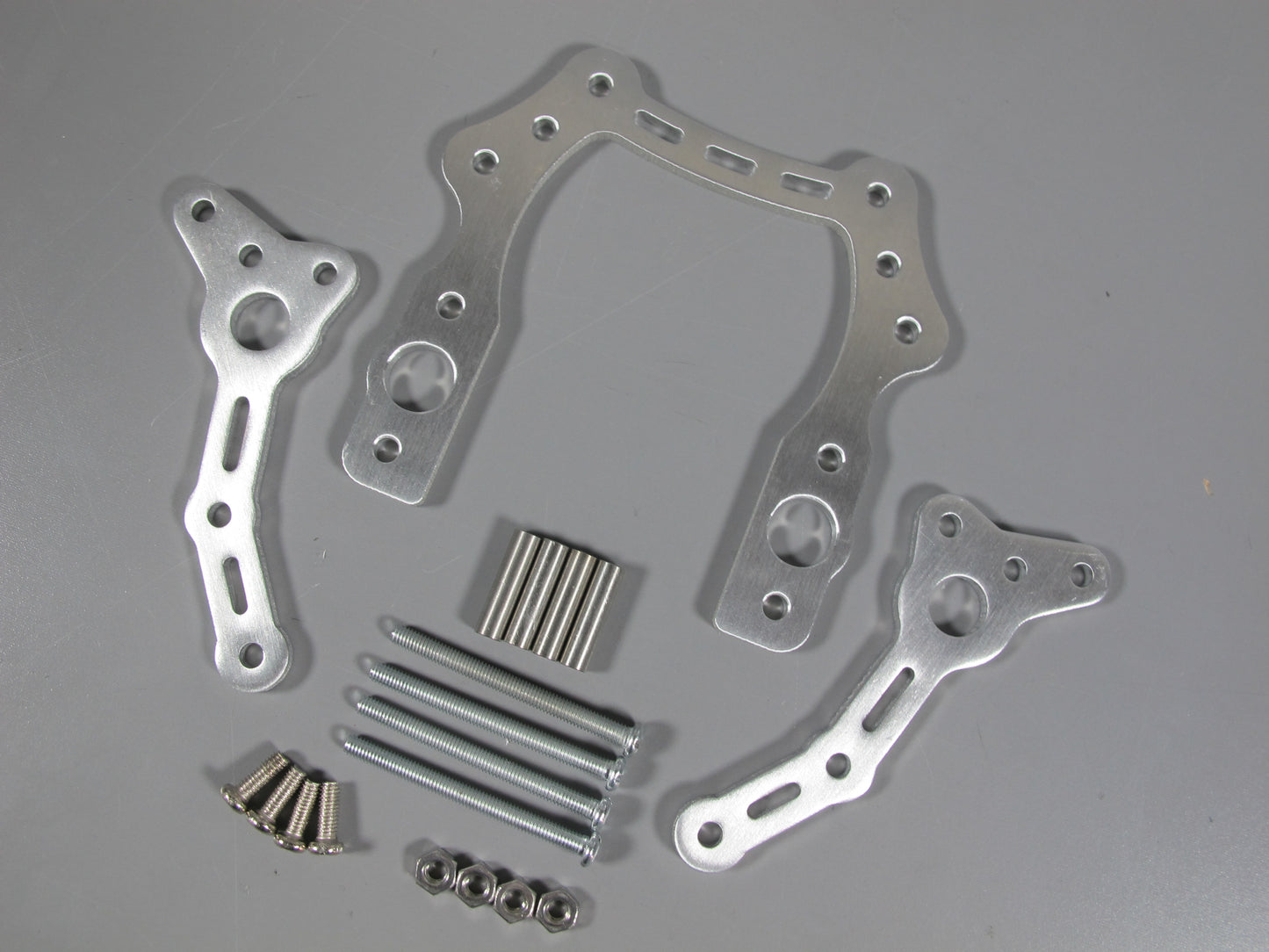 Aluminum Front + Rear Shock Mount Bracket for Tamiya 1/10 R/C The Frog Subaru Brat