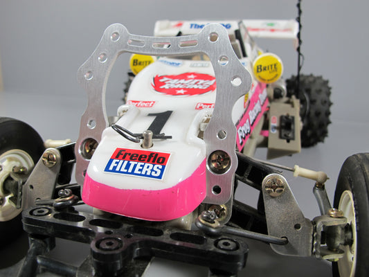 Aluminum Front + Rear Shock Mount Bracket for Tamiya 1/10 R/C The Frog Subaru Brat