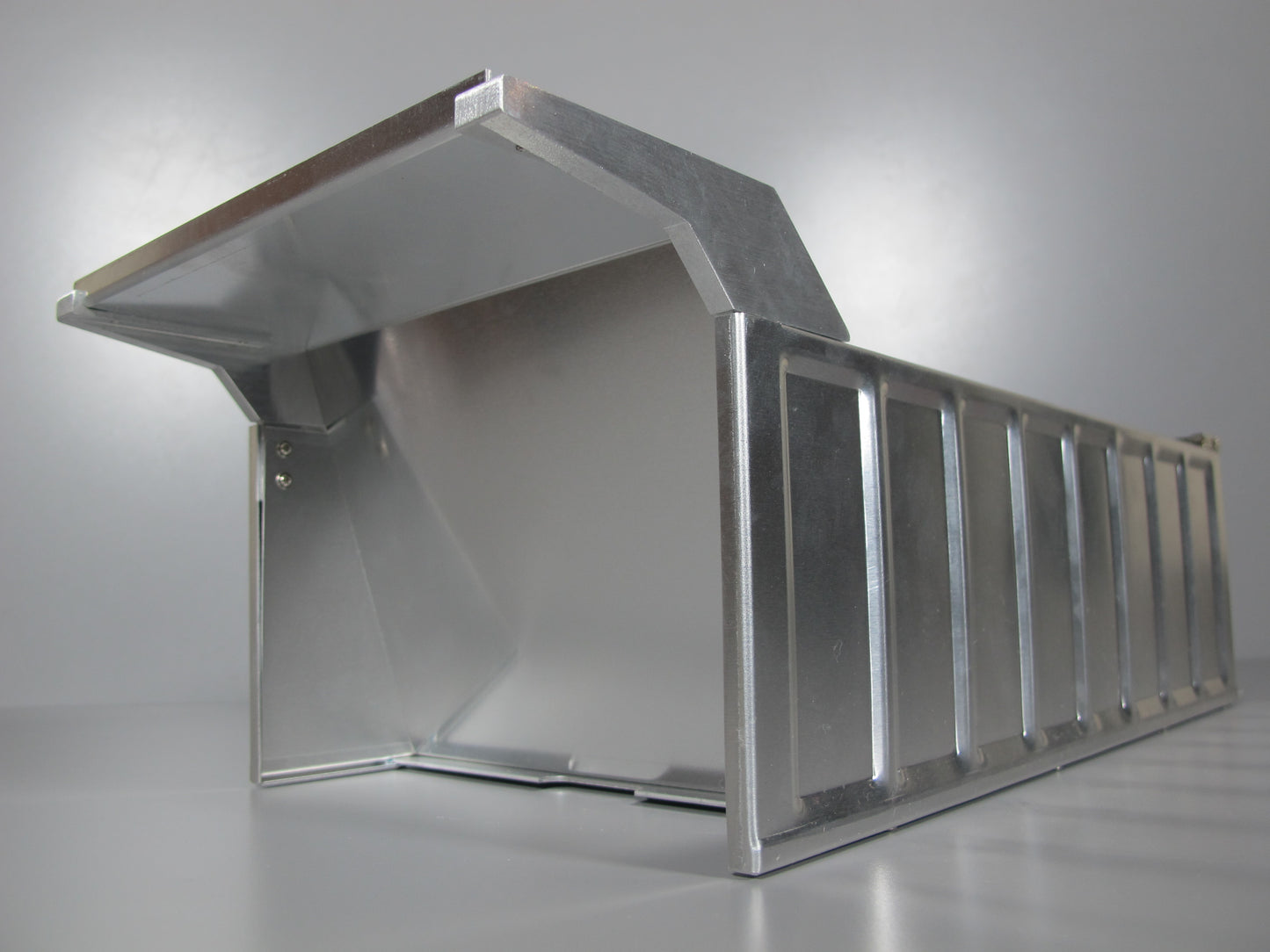Aluminum Rear Dump Bed Tipper Section Conversion Kit for Tamiya 1/14 King Hauler Grand Hauler Semi Truck