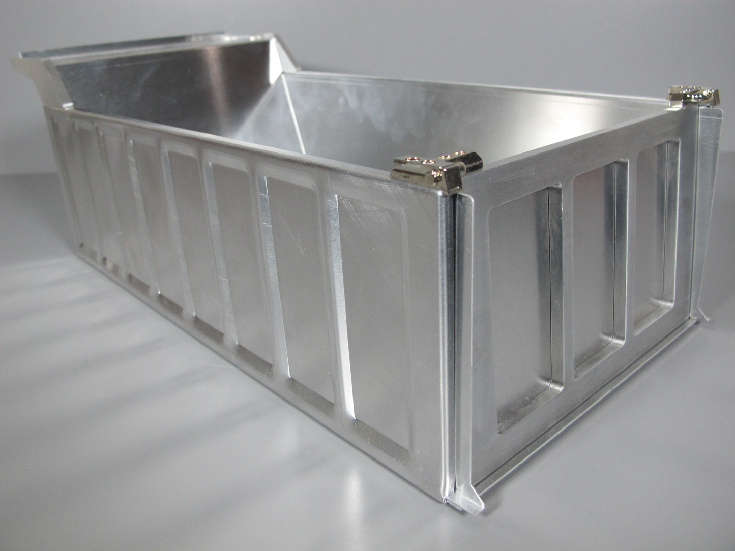 Aluminum Rear Dump Bed Tipper Section Conversion Kit for Tamiya 1/14 King Hauler Grand Hauler Semi Truck