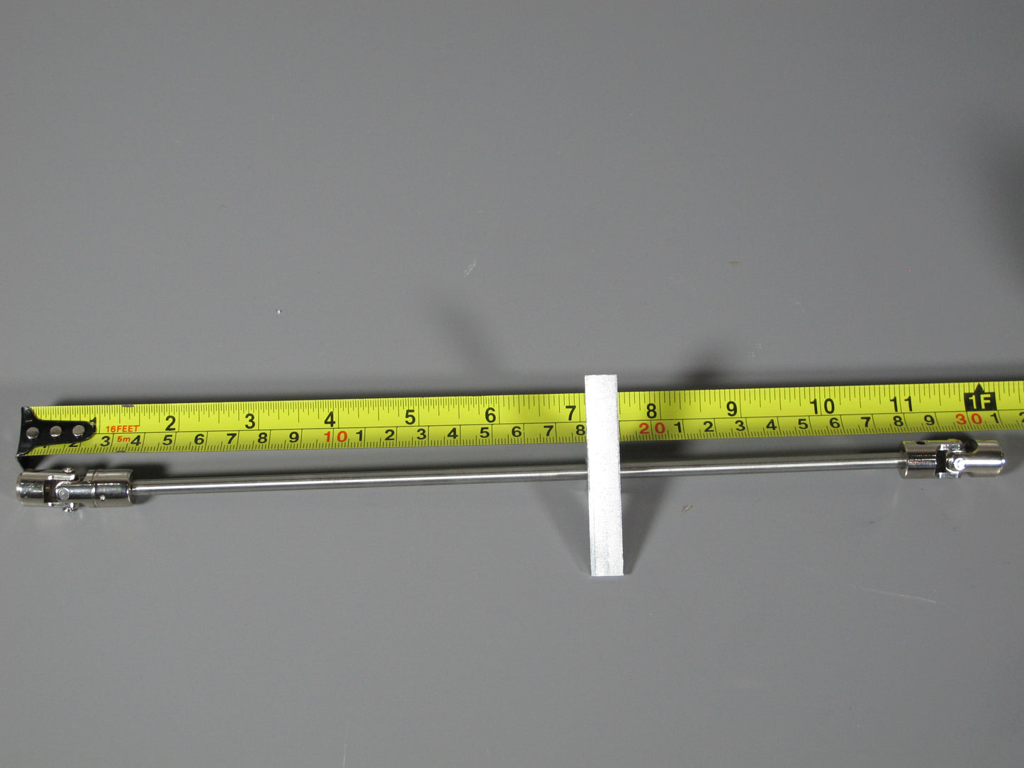 Extend 12" inch Steel Drive Shaft Axle + Mounting Bridge for Tamiya R/C Toy 1/14 King Hauler Knight Hauler Grand Hauler Aeromax Cascadia Scania Globeliner