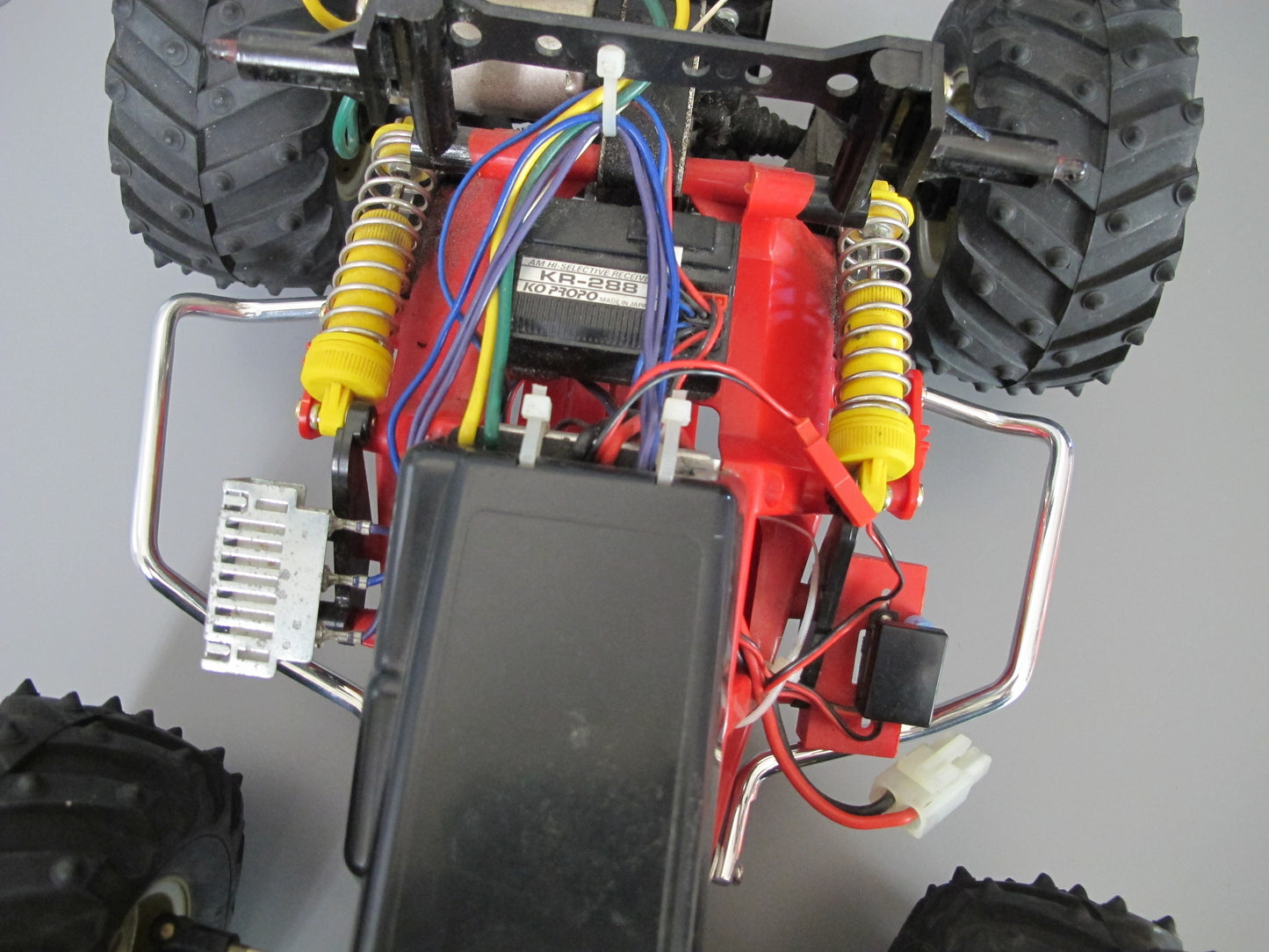 Silver Side Chassis Rail Style Step Bar for Tamiya 1/10 Monster Beetle Lancia Rally Blackfoot Subaru Mud Blaster