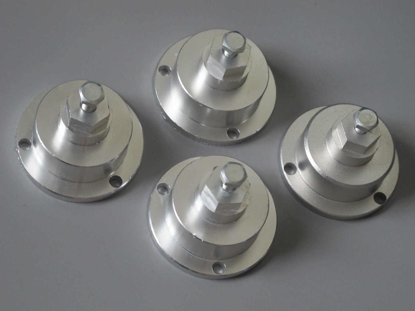 Aluminum Wheel Hub Adapter Set 12mm Hex Tamiya 1/10 Toyota Bruiser Mountaineer