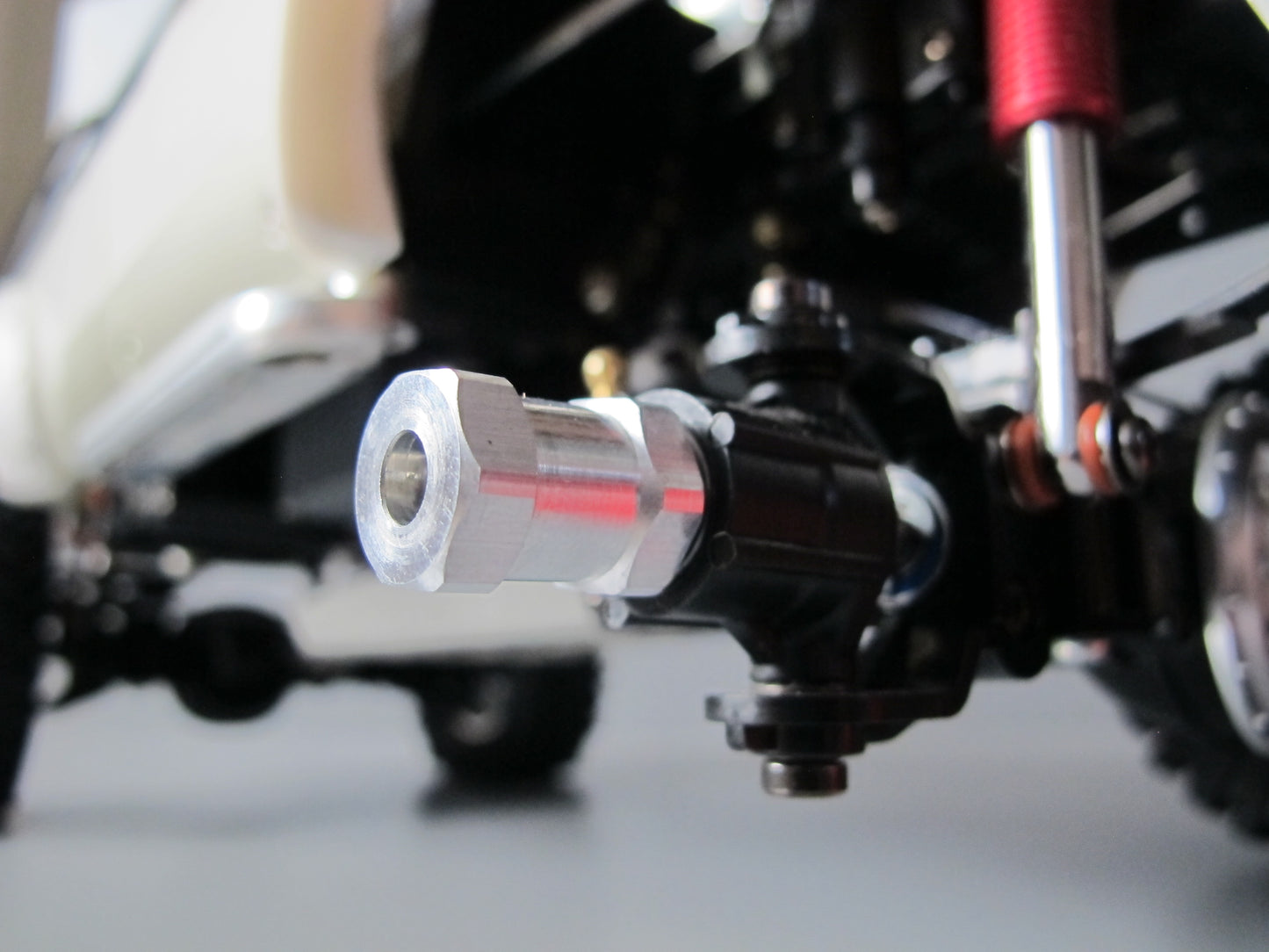 4pcs 17mm Wheel Hub Spacer Extend Extension Widener Adapter Tamiya R/C 1/10 Toy Axial Hpi RC4WD with 12mm Hex Wheel Hub