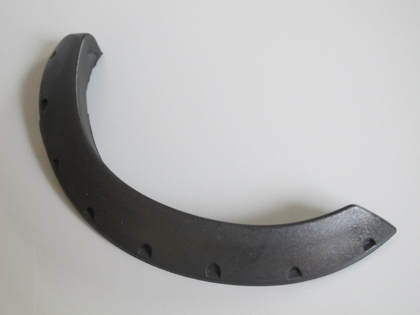 Black Rubber Add-On Fender Flares Set for Tamiya R/C Toy 1/10 Juggernaut Ford F350 F-350 High Lift Truck