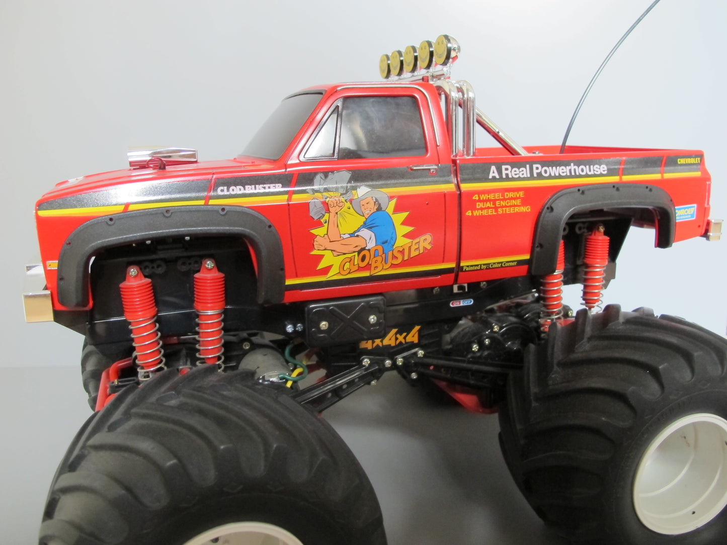 Black Rubber Side Fender Flares Guard Protector Add On for Tamiya 1/10 R/C Toy Super Clodbuster Truck