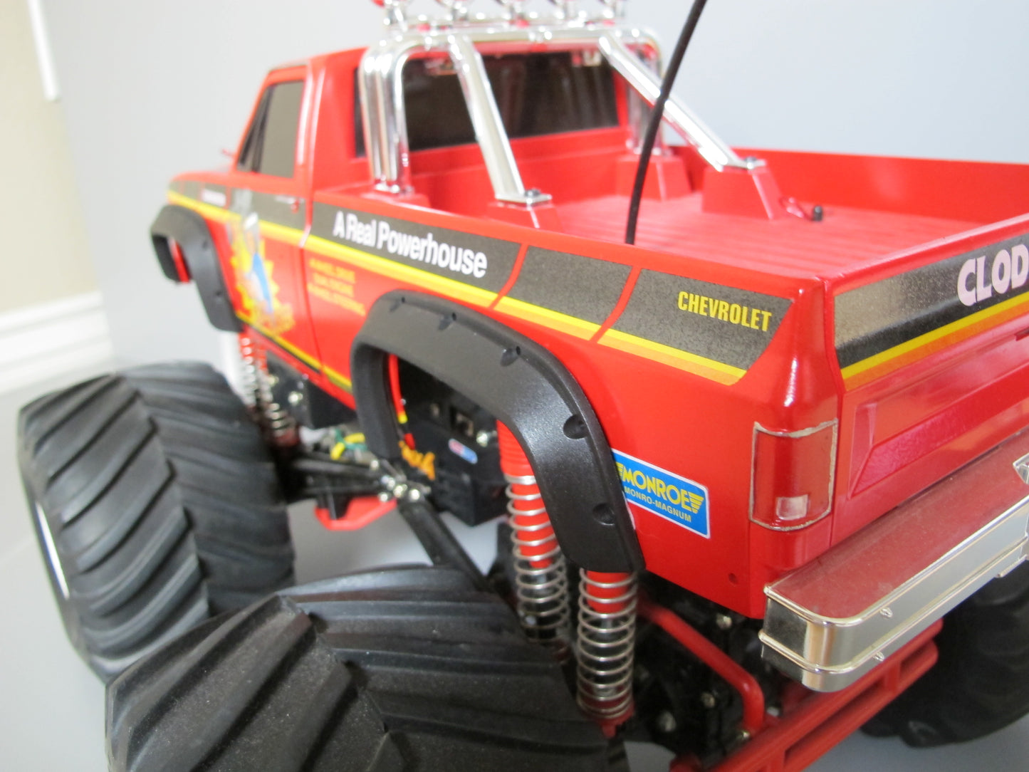 Black Rubber Side Fender Flares Guard Protector Add On for Tamiya 1/10 R/C Toy Super Clodbuster Truck
