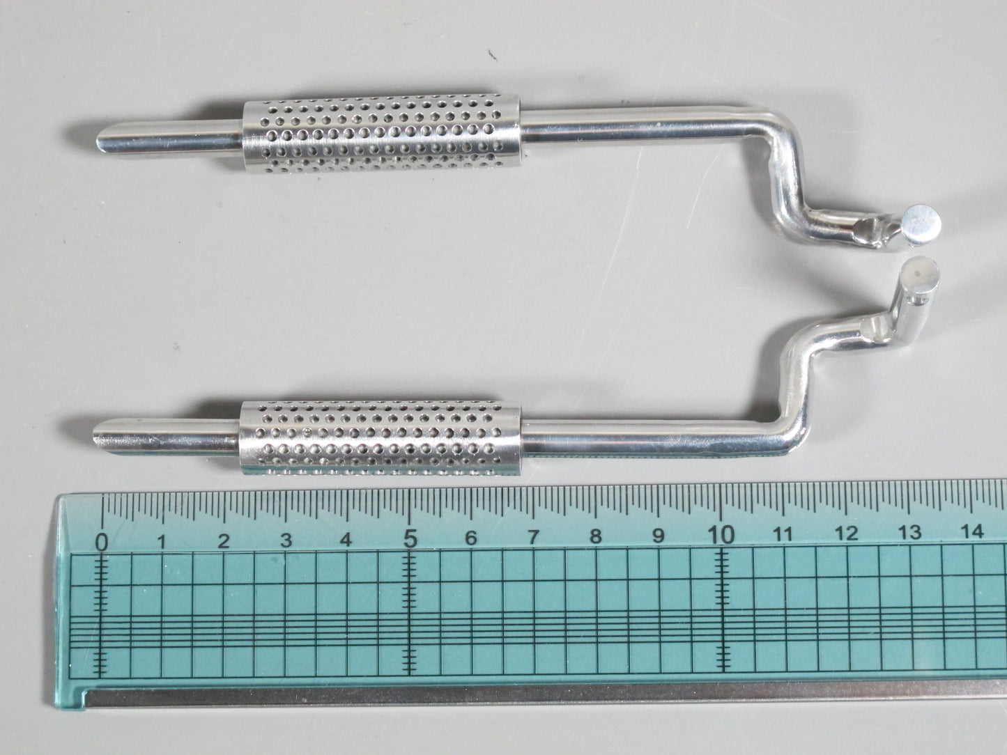Pair Vertical Rear Angle Cut Exhaust Pipe for Tamiya 1/10 R/C Sand Scorcher Super Champ Buggy