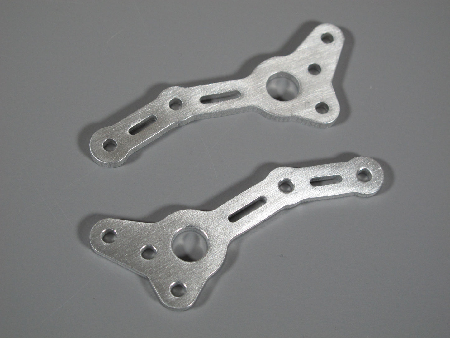 Pair Aluminum Rear Shock Bracket Tamiya 1/10 RC Mud Blaster Blackfoot Monster Beetle Frog Brat