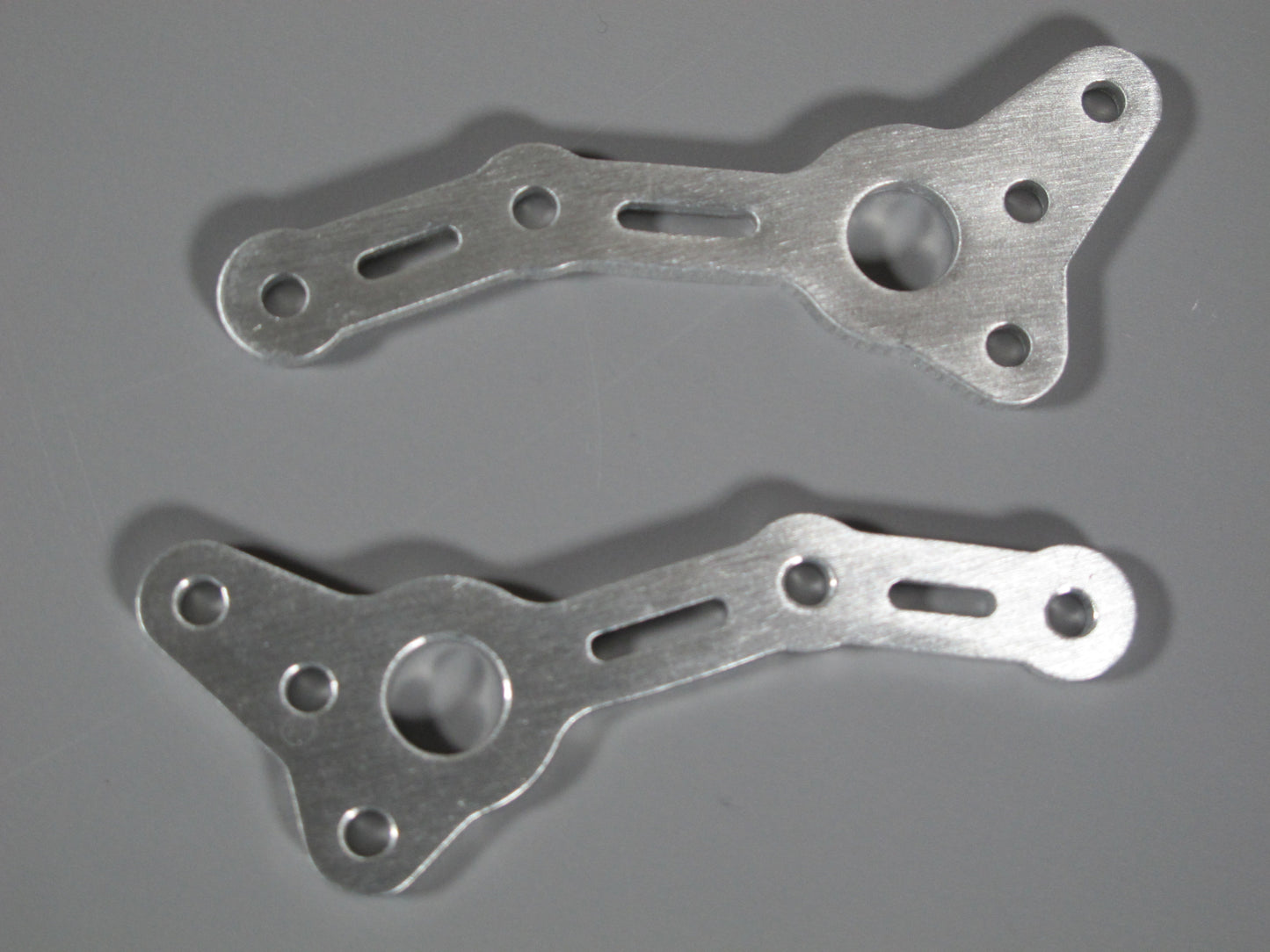 Pair Aluminum Rear Shock Bracket Tamiya 1/10 RC Mud Blaster Blackfoot Monster Beetle Frog Brat