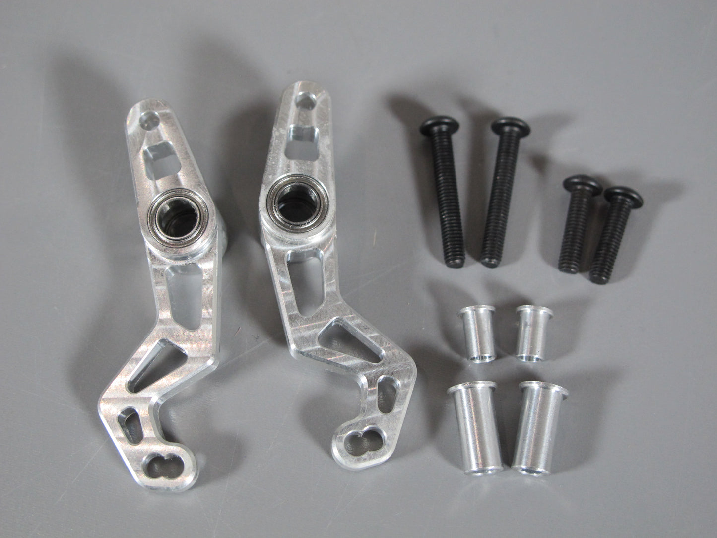 Aluminum Wide Angle Steering Knuckle Arm set for Tamiya R/C 1/10 TT-02 Chassis Drifting