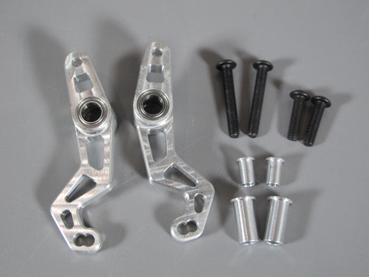 Aluminum Wide Angle Steering Knuckle Arm set for Tamiya R/C 1/10 TT-02 Chassis Drifting