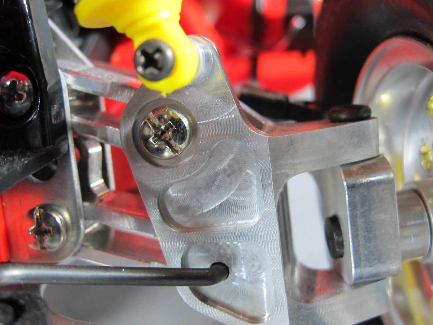 Pair Aluminum Front Lower Upper Left & Right Side Control Arm Tamiya 1/10 R/C Monster Beetle Blackfoot Mud Blaster