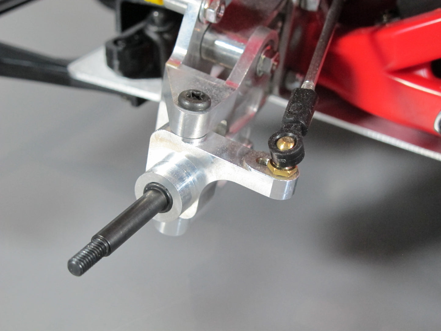 Pair Aluminum Front L/R Upright Arm for Tamiya 1/10 R/C Monster Beetle Blackfoot