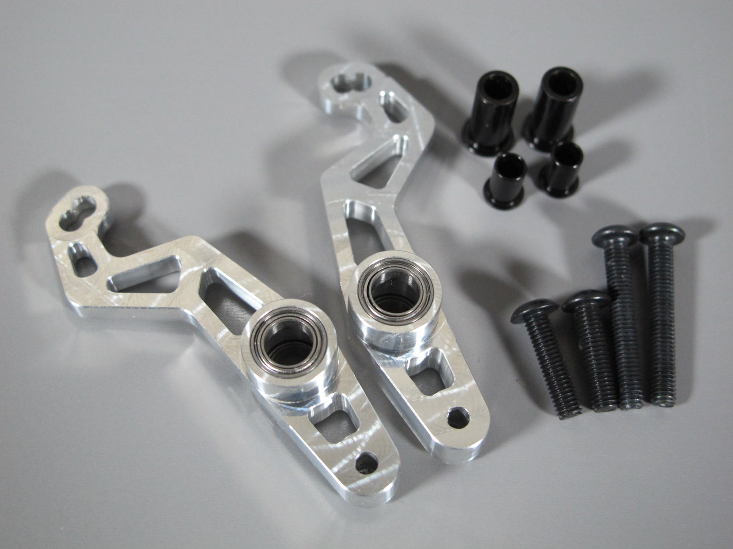 Aluminum Wide Angle Steering Knuckle Arm set for Tamiya R/C 1/10 TT-02 Chassis Drifting