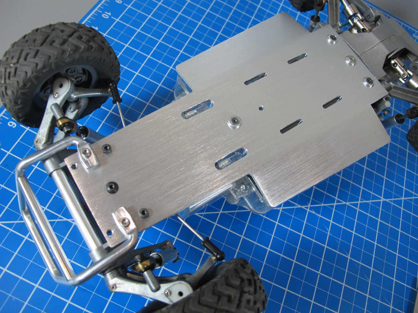 Front Bumper Guard + Chassis Plate Tamiya 1/10 RC Sand Scorcher Champ Buggy SRB