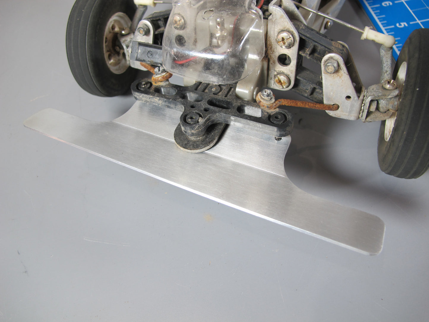 Aluminum Front Bumper Plate for Tamiya 1/10 R/C Frog Brat