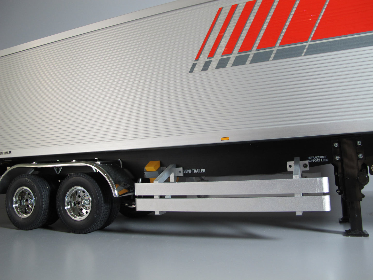 Aluminum Side Rail Guard Protector for Lesu Tamiya R/C Toy 1/14 Trailer Flatbed Fuel Tanker