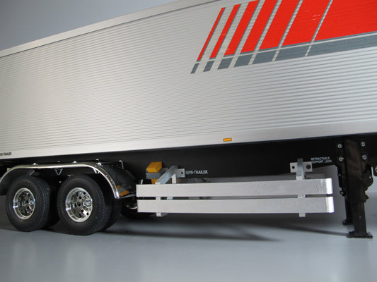 Aluminum Side Rail Guard Protector for Lesu Tamiya R/C Toy 1/14 Trailer Flatbed Fuel Tanker