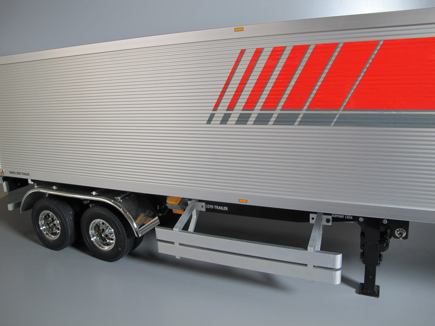 Aluminum Side Rail Guard Protector for Lesu Tamiya R/C Toy 1/14 Trailer Flatbed Fuel Tanker