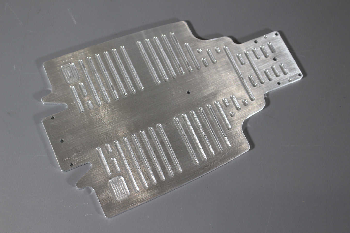 Aluminum CNC Bottom Lower Chassis Plate for Tamiya 1/10 R/C Super Champ Buggy Sand Scorcher SRB