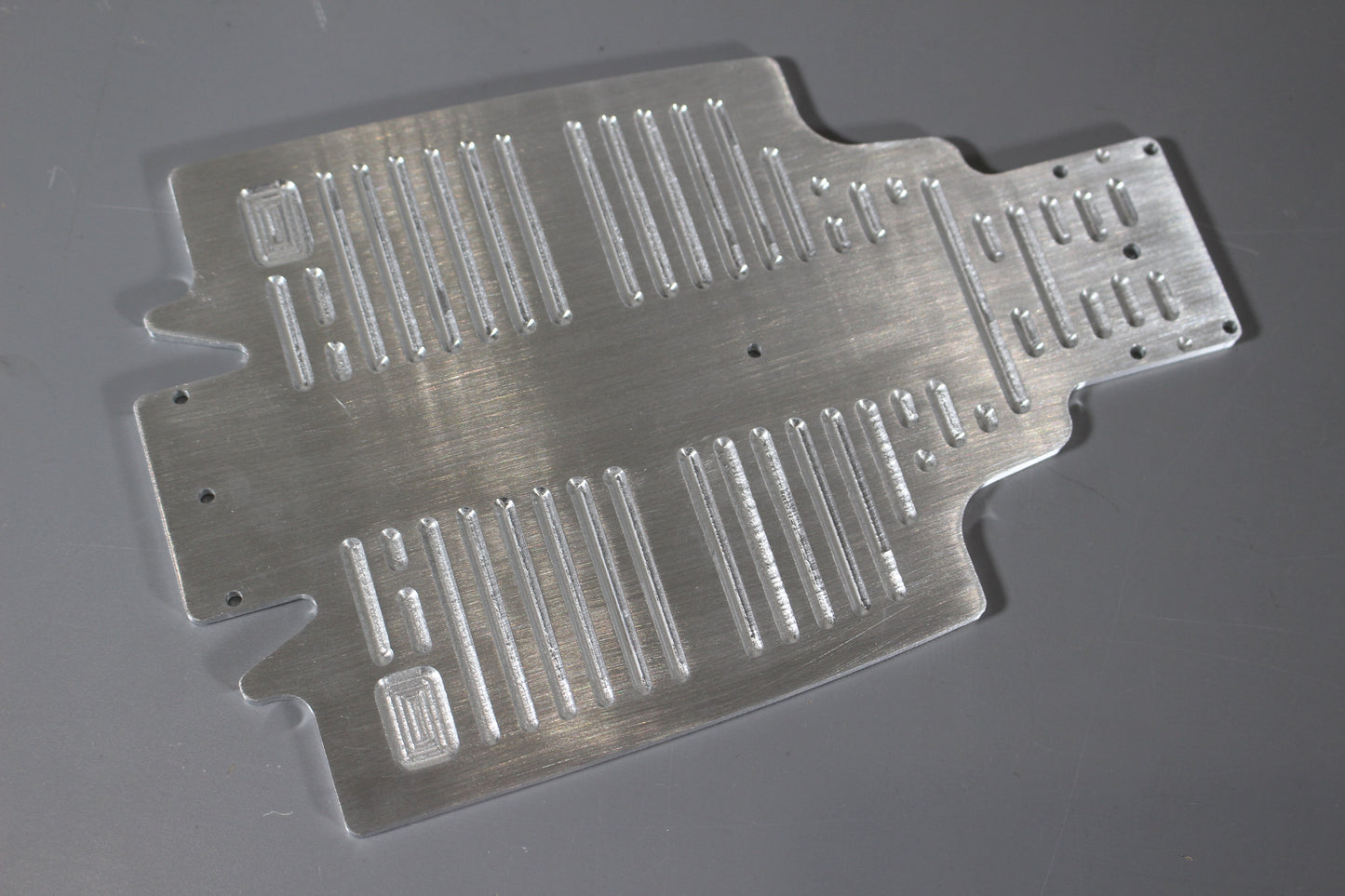 Aluminum CNC Bottom Lower Chassis Plate for Tamiya 1/10 R/C Super Champ Buggy Sand Scorcher SRB