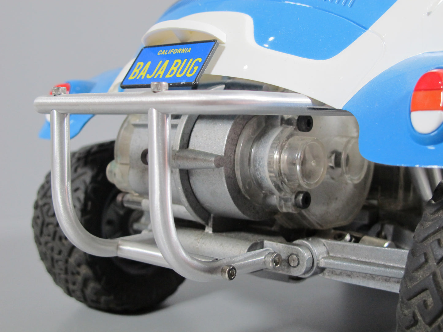 Aluminum Rear Bumper Motor Guard for Tamiya 1/10 Sand Scorcher Super Champ Buggy SRB