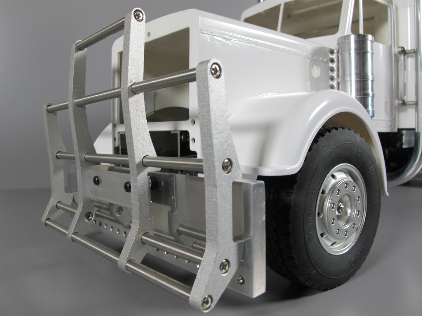 Aluminum Bumper + Protector Guard Set Tamiya R/C 1/14 King Grand Knight Hauler Globeliner