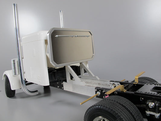 Aluminum "Toy" Rear Back Headache Rack for Tamiya R/C 1/14 King Hauler Grand Hauler Knight Hauler Man Scania Actros