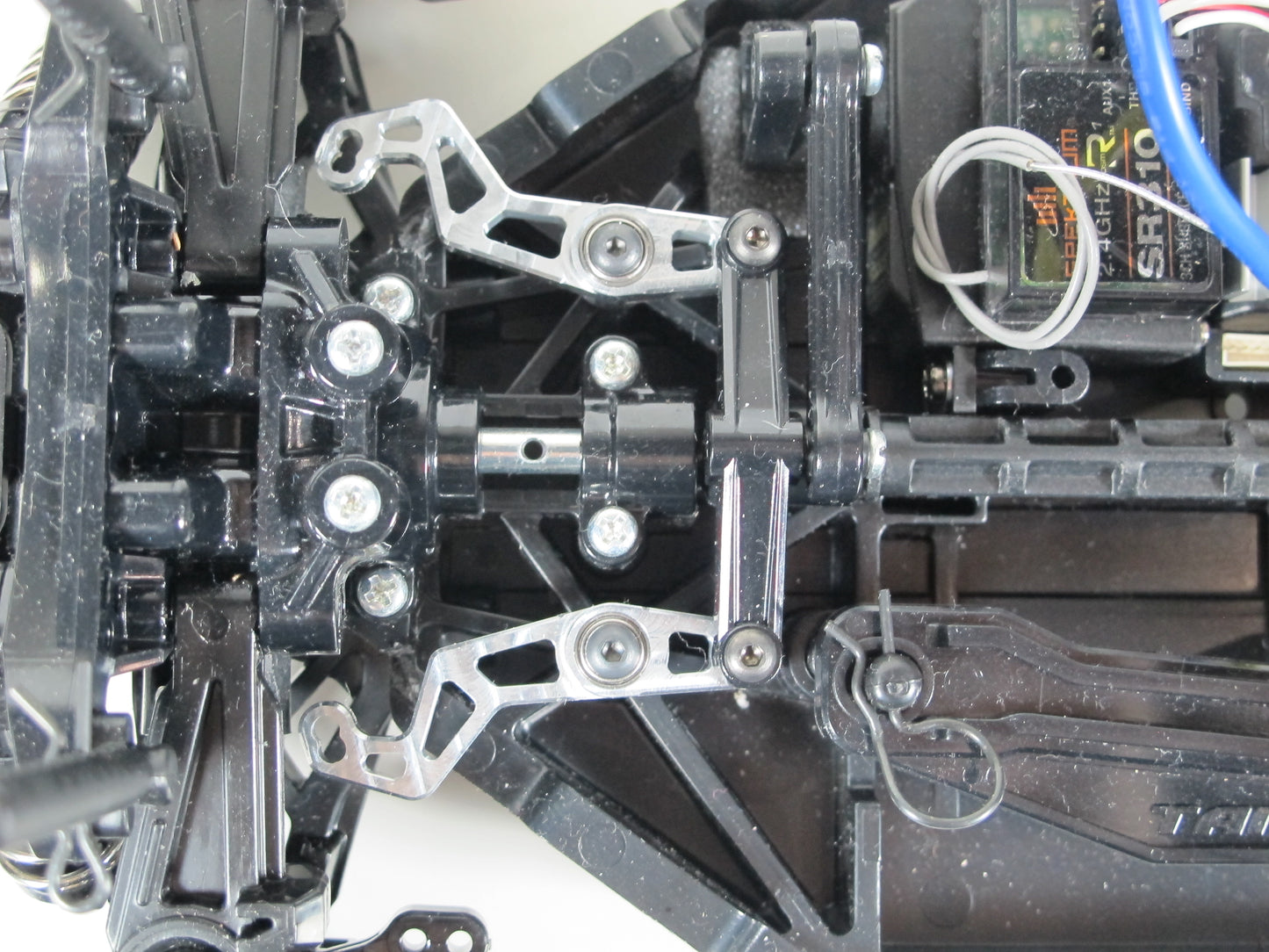 Aluminum Wide Angle Steering Knuckle Arm set for Tamiya R/C 1/10 TT-02 Chassis Drifting