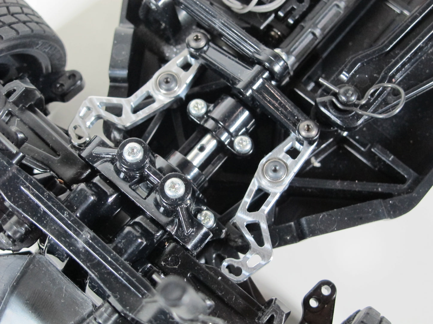 Aluminum Wide Angle Steering Knuckle Arm set for Tamiya R/C 1/10 TT-02 Chassis Drifting