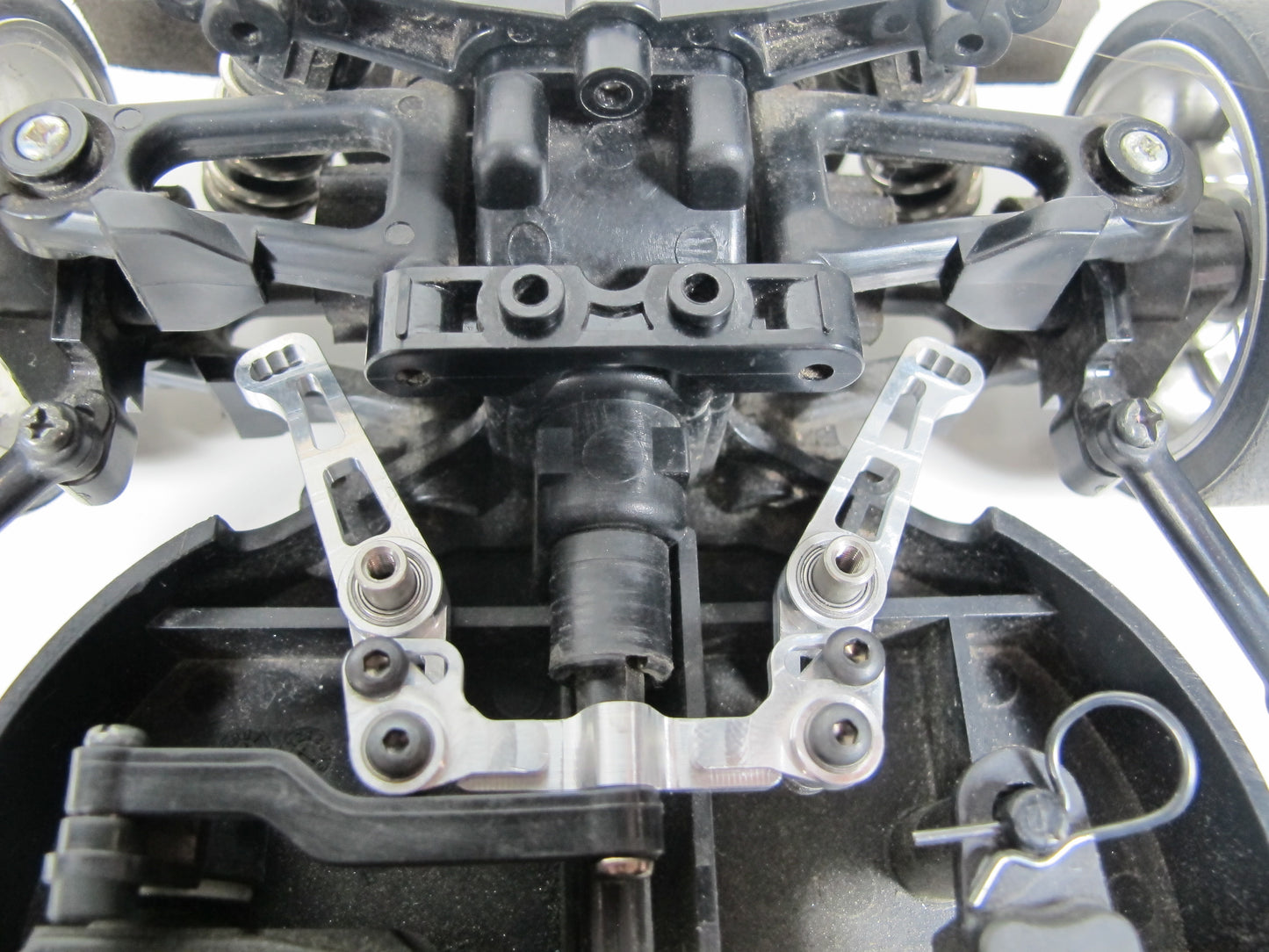Aluminum Wide Angle Steering Knuckle Arm set for Tamiya R/C 1/10 TT-01E Drift Chassis