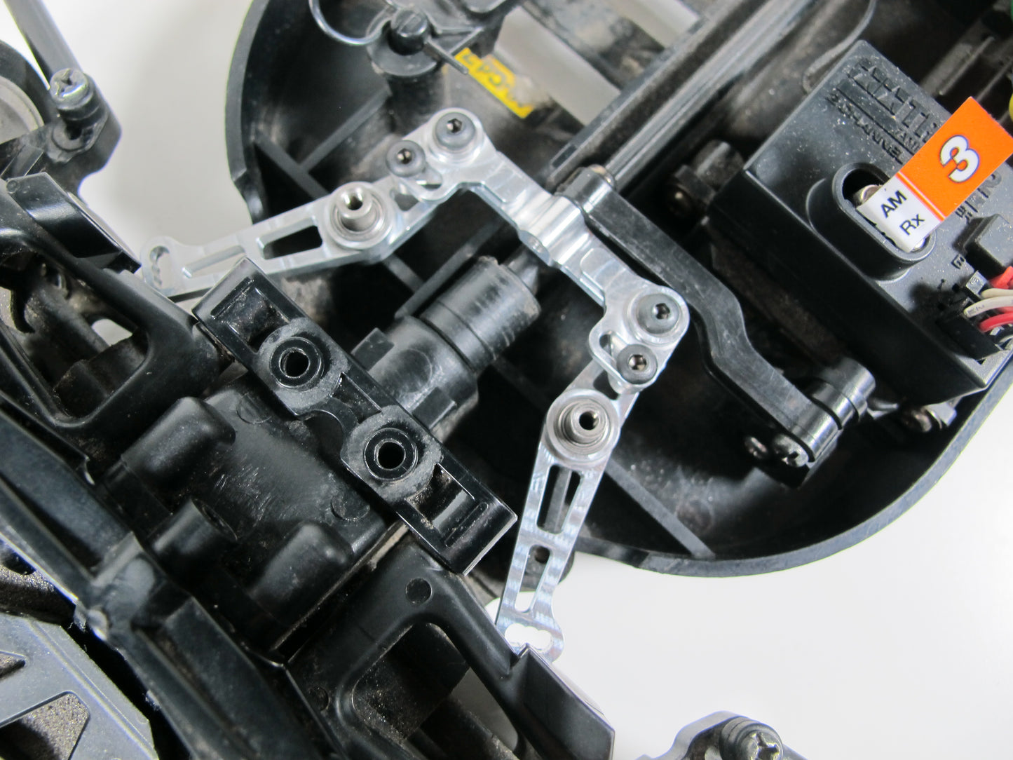 Aluminum Wide Angle Steering Knuckle Arm set for Tamiya R/C 1/10 TT-01E Drift Chassis
