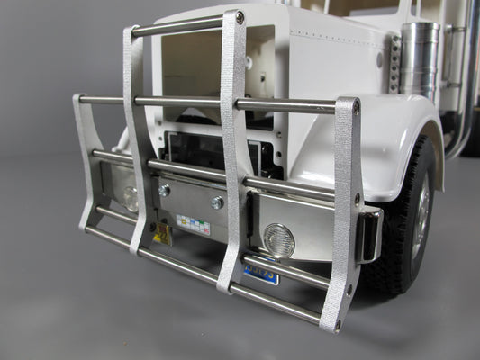 New Aluminum Front Bumper Guard Bar Tamiya RC 1/14 GlobeLiner King Grand Hauler Knight Hauler