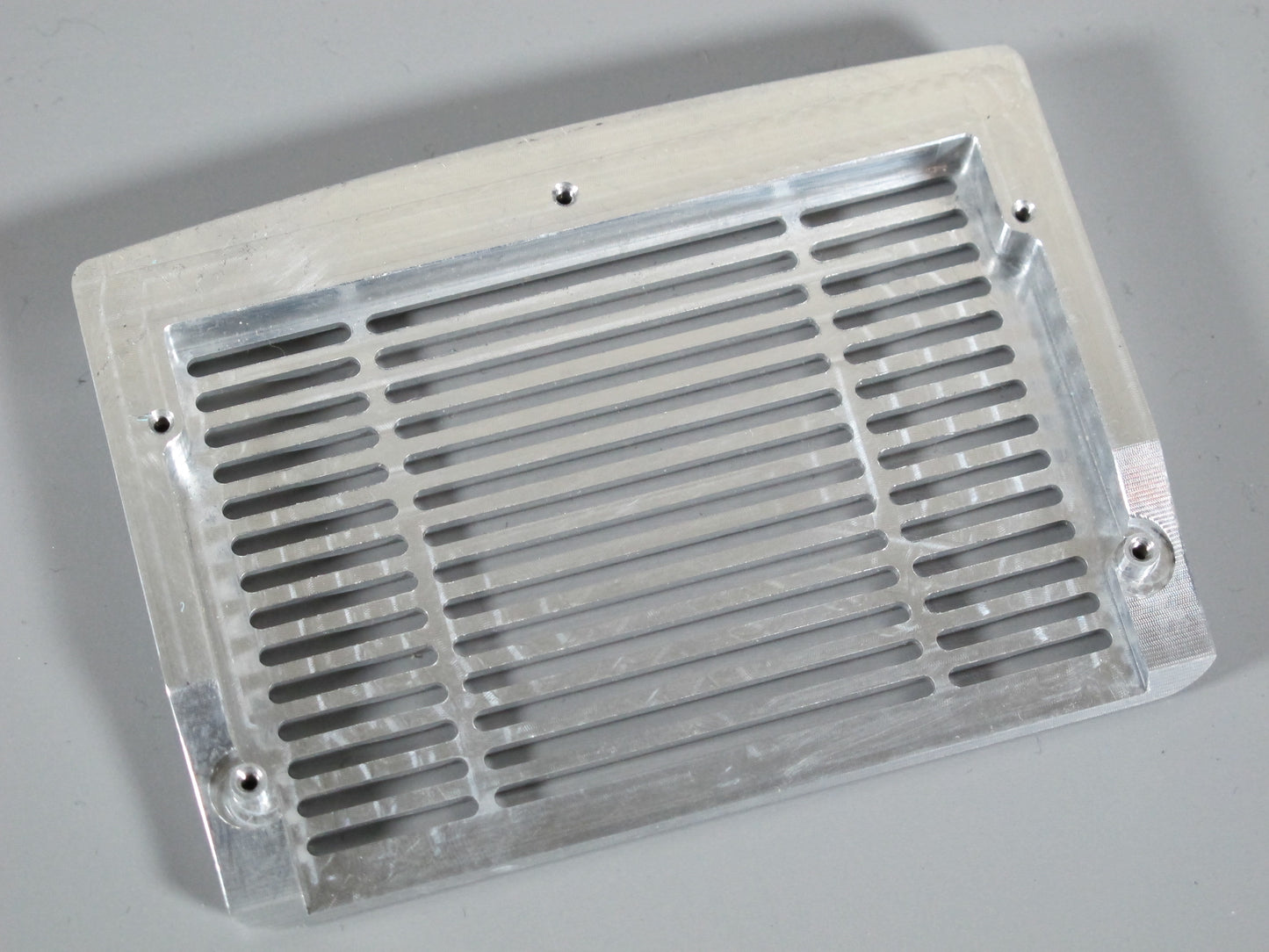 Aluminum Front Hood Face Grill Cover Plate Tamiya R/C Toy 1/14 Knight Hauler Semi