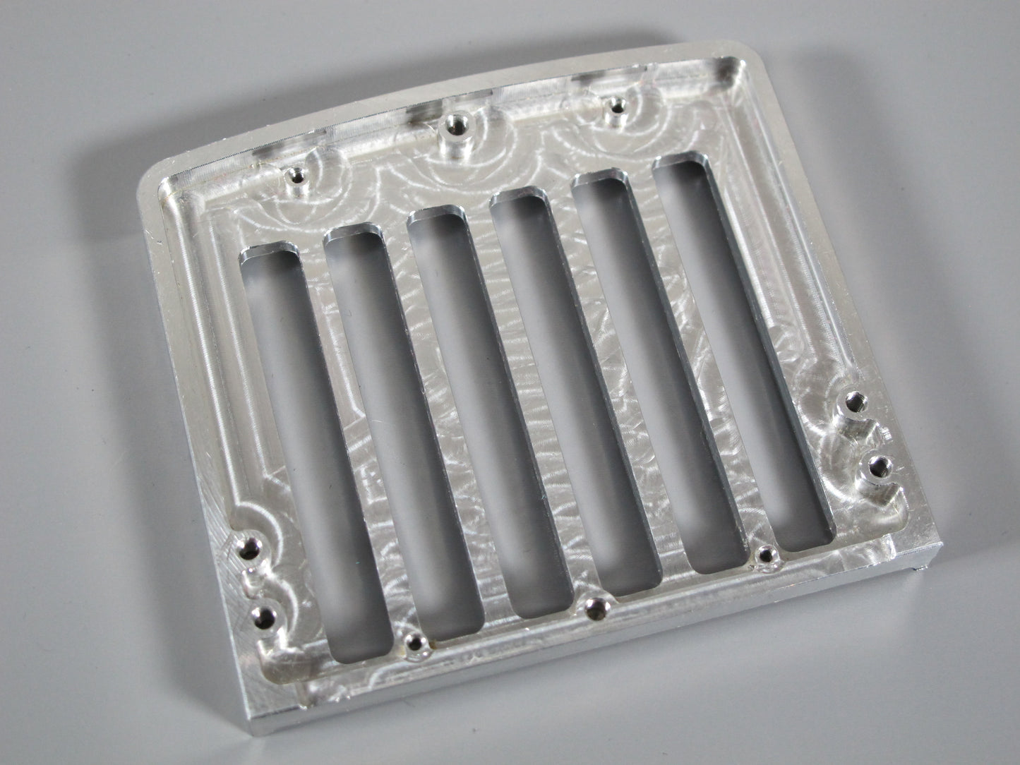 Aluminum Front Hood Grill Cover Guard Plate for Tamiya R/C Toy 1/14 Semi King Hauler Grand Hauler Semi Truck