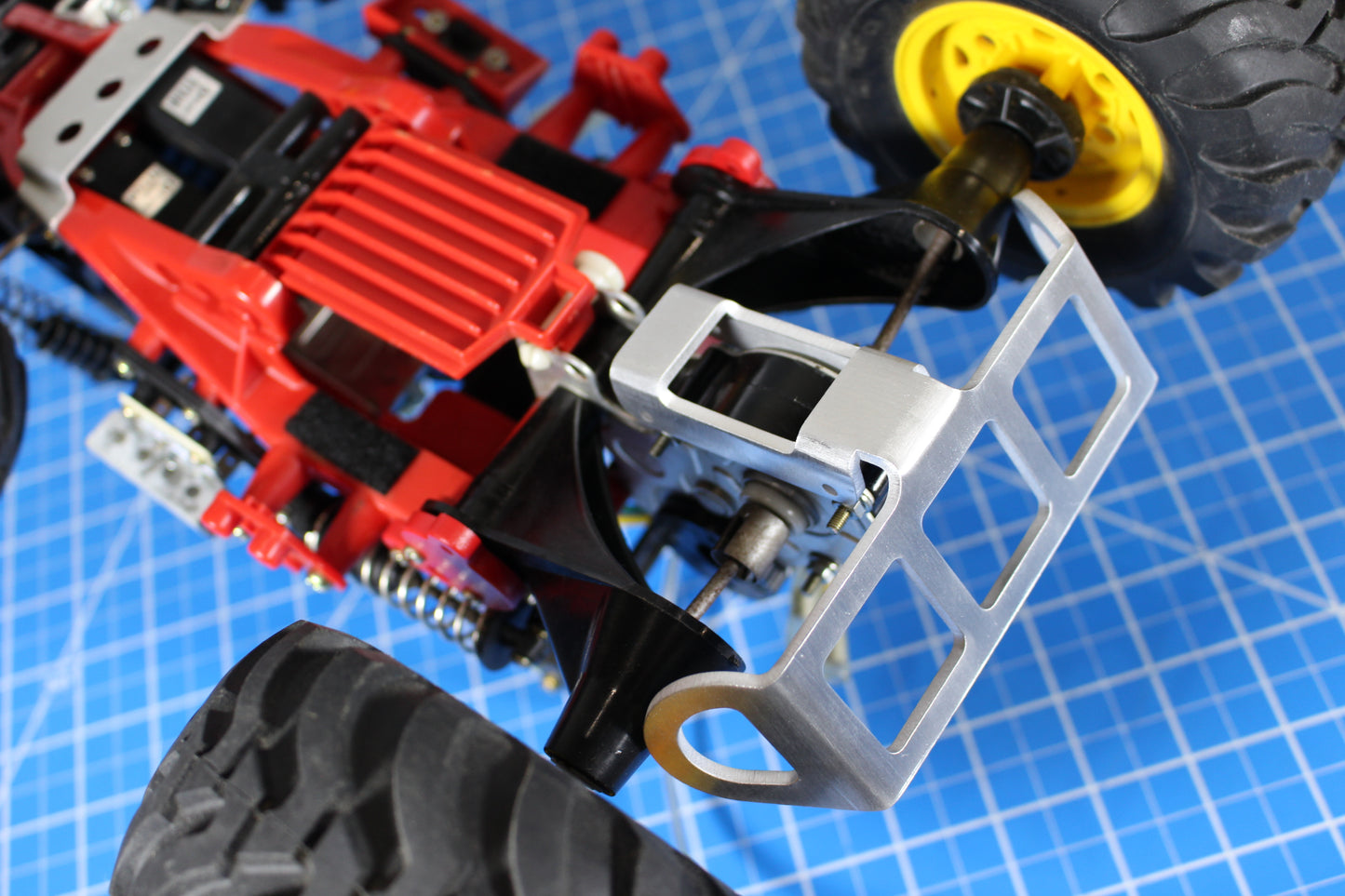 New Aluminum Rear Bumper for Tamiya 1/10 Blackfoot Monster Beetle Mud Blaster