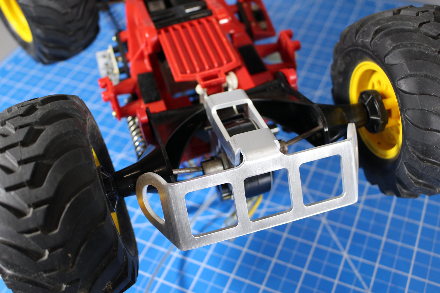 New Aluminum Rear Bumper for Tamiya 1/10 Blackfoot Monster Beetle Mud Blaster