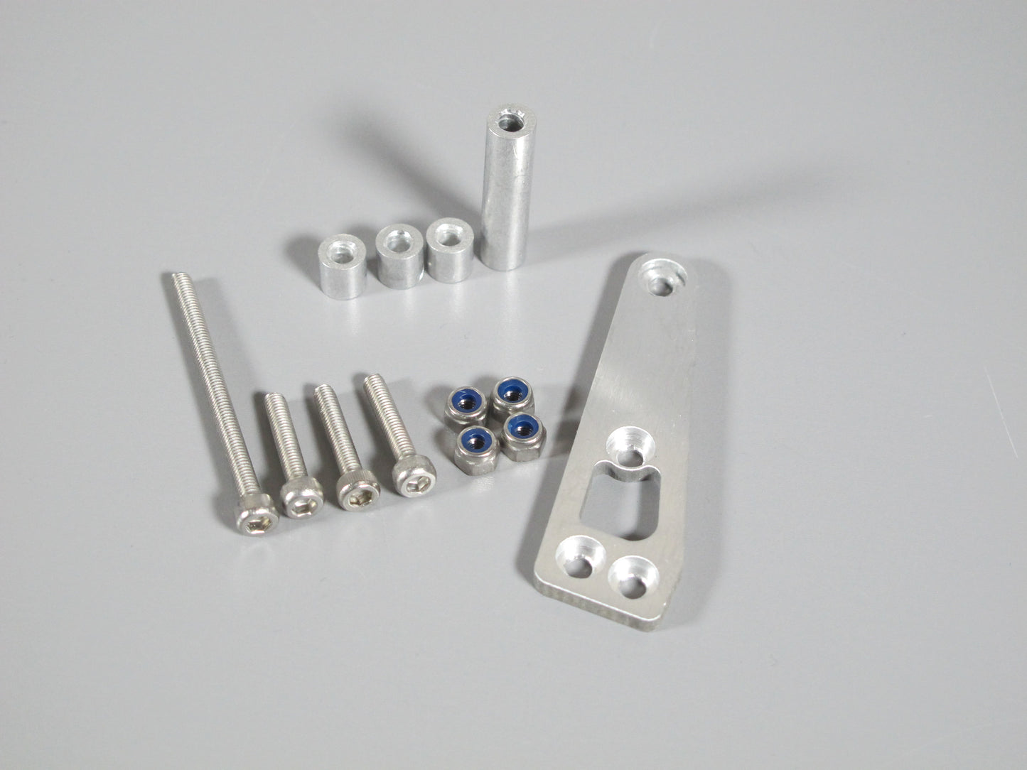 New "TOY" Aluminum Rear Spare Tire Rack Mount Stand for Tamiya Toy R/C 1/10 Ford F350 Tundra Hilux Blackfoot Super Clodbuster Bullhead King Grand Knight Hauler Truck