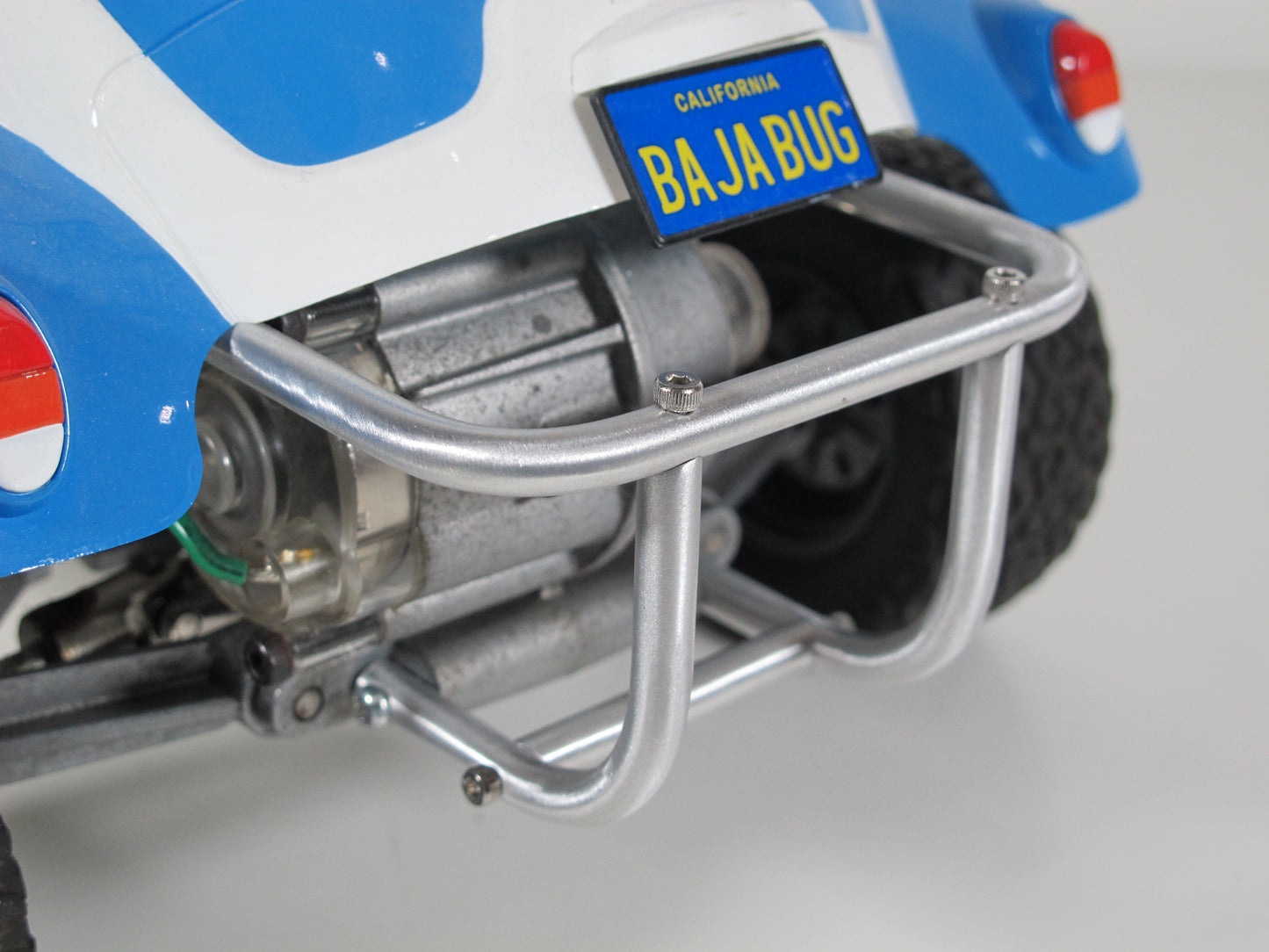 Aluminum Rear Bumper Motor Guard for Tamiya 1/10 Sand Scorcher Super Champ Buggy SRB