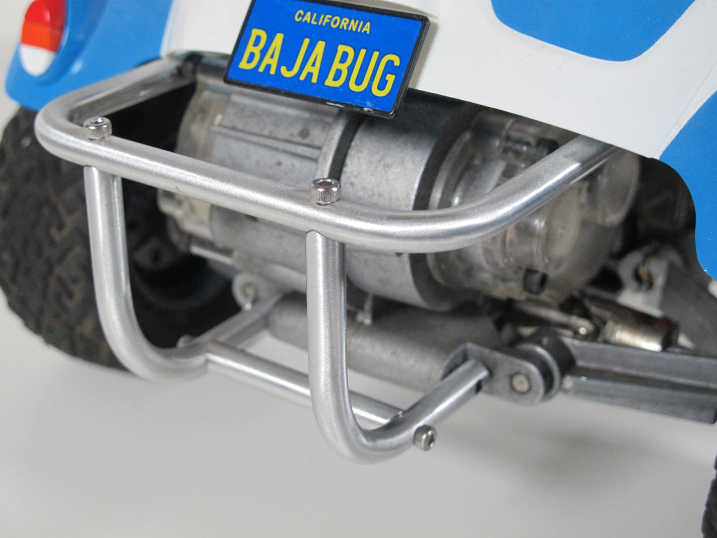 Aluminum Rear Bumper Motor Guard for Tamiya 1/10 Sand Scorcher Super Champ Buggy SRB