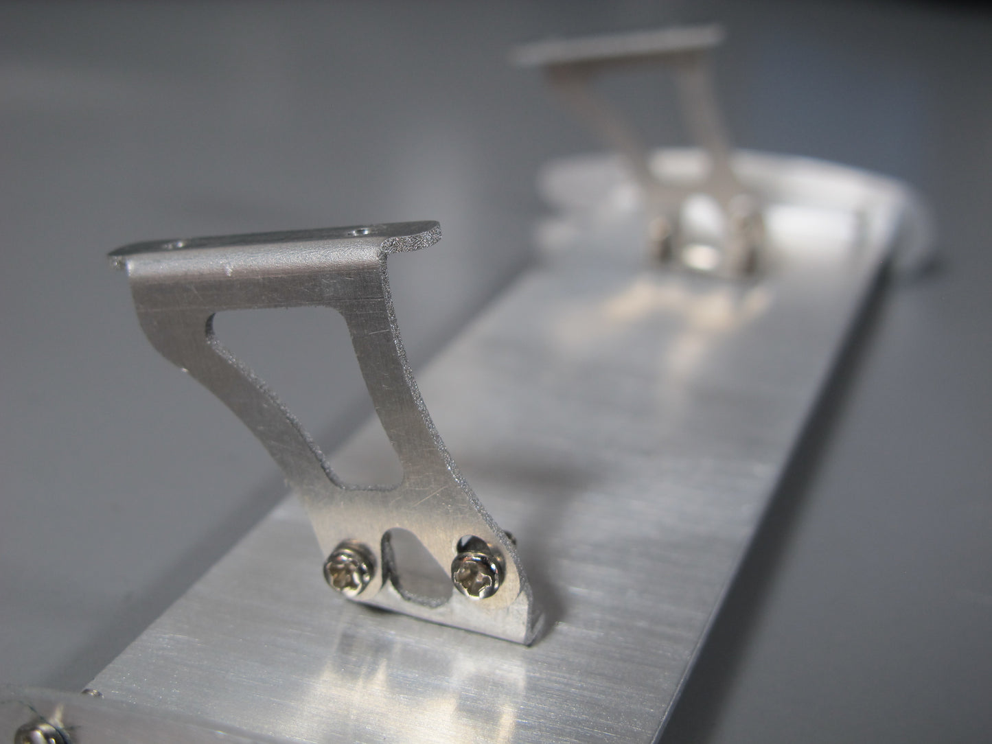 Aluminum 12.3cm Roof Cab Spoiler Wing for Tamiya R/C 1/14 King Hauler Grand Hauler Globeliner Truck