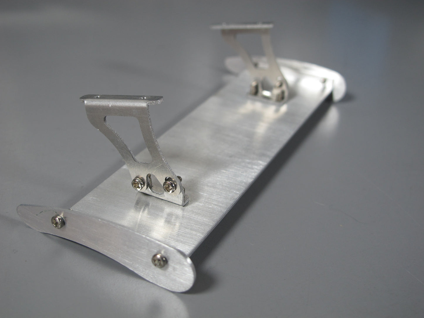 Aluminum 12.3cm Roof Cab Spoiler Wing for Tamiya R/C 1/14 King Hauler Grand Hauler Globeliner Truck