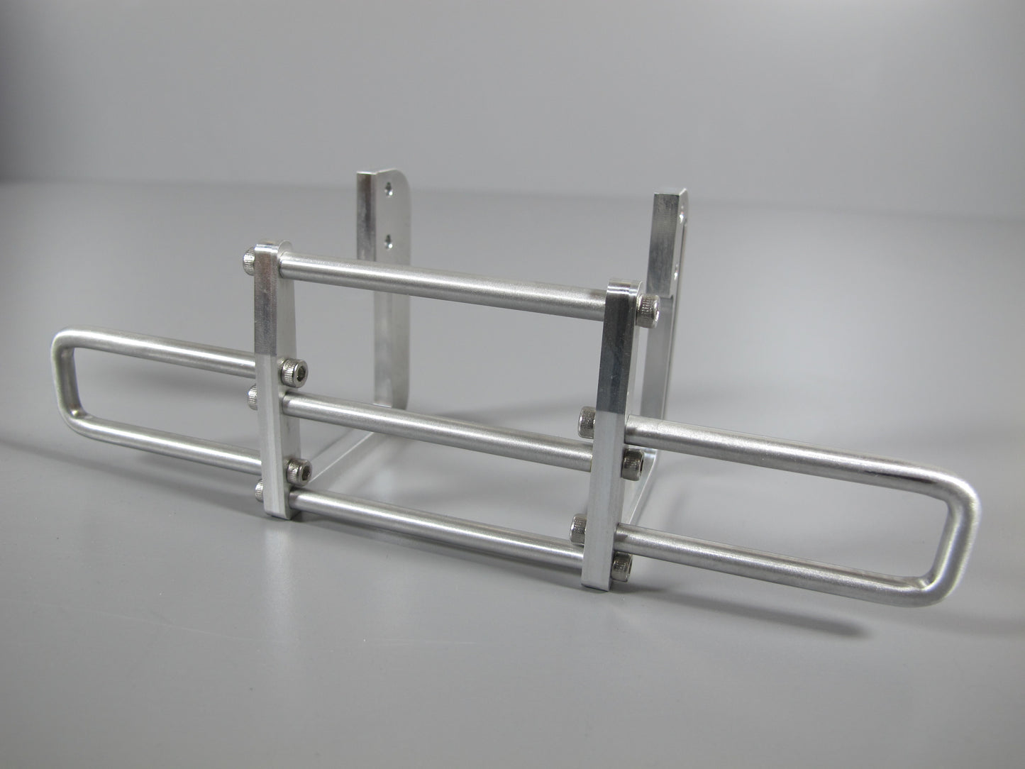 Aluminum Front Bumper Protection Guard Bull Bar Style Tamiya R/C Toy 1/14 Volvo Globetrotter FH12 Mercedes Benz Actros Man
