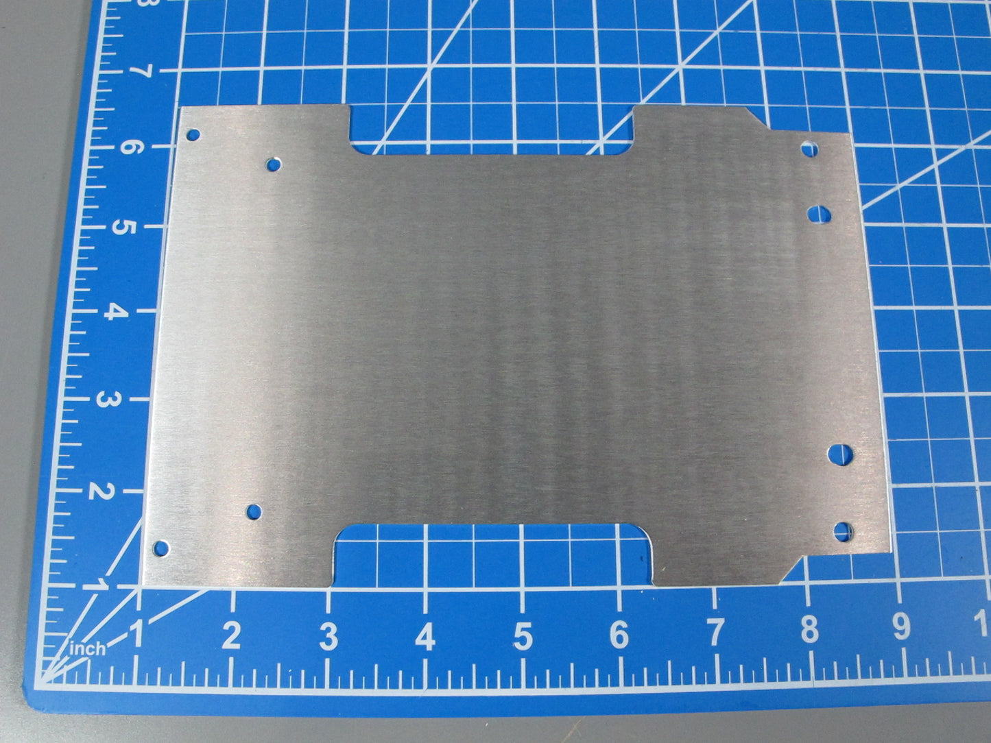 Aluminum Rear Bed Liner Trunk Cover Plate for Tamiya R/C Toy 1/10 Ford F350 F-350 Juggernaut
