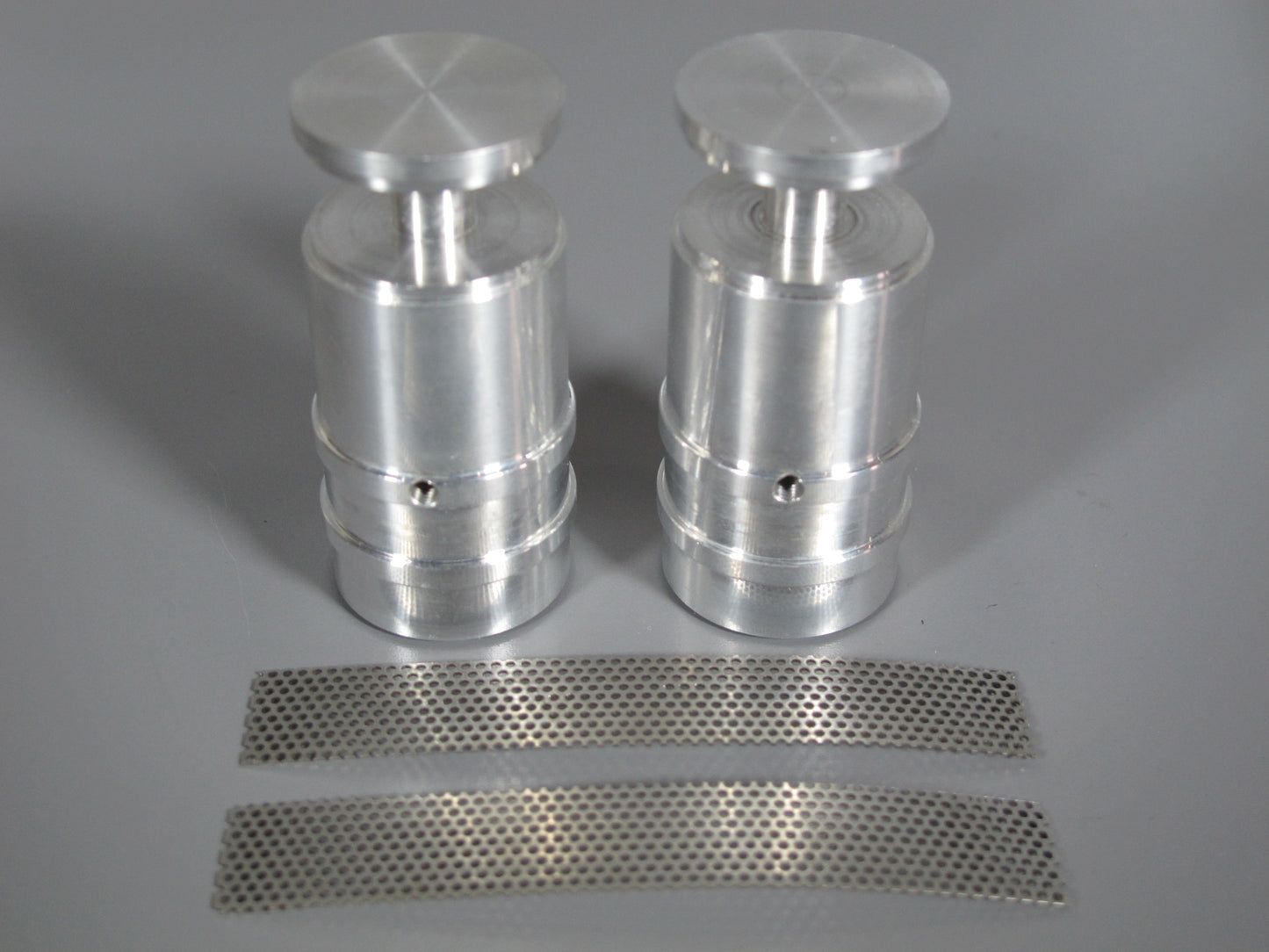 Aluminum L&R Side Hood Air Cleaner Intake Tank Look for Tamiya R/C 1/14 King Hauler Grand Hauler Semi Tractor
