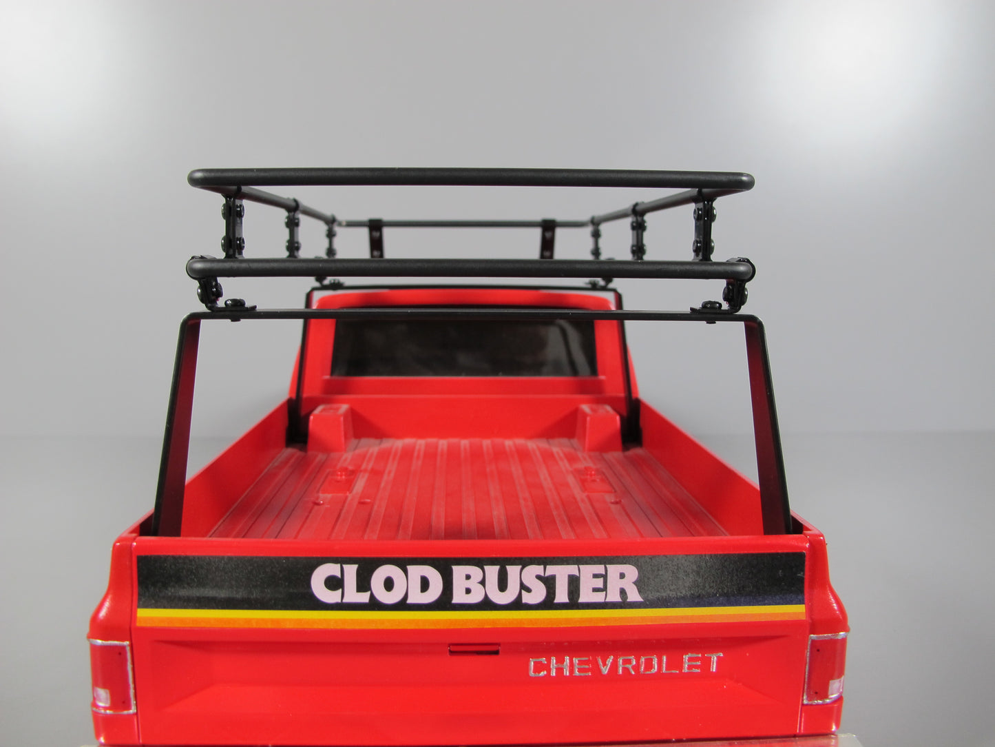 Add-On Steel Rear Cargo Bed Roof Tool Rack for Tamiya R/C Toy 1/10 Super Clodbuster Truck