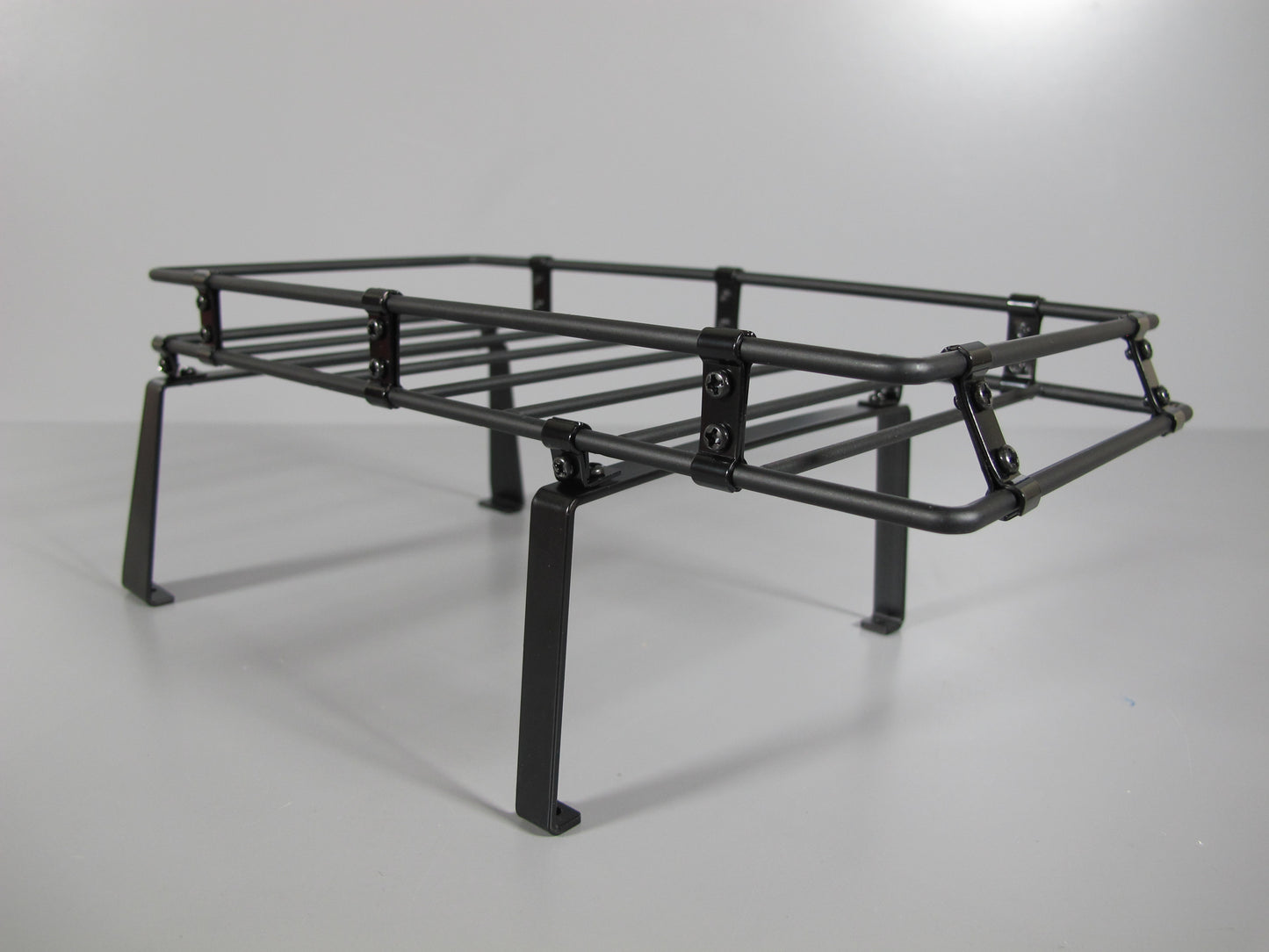 Add-On Steel Rear Cargo Bed Roof Tool Rack for Tamiya R/C Toy 1/10 Super Clodbuster Truck