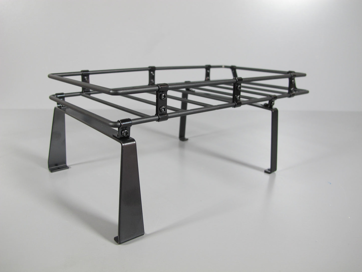 Add-On Steel Rear Cargo Bed Roof Tool Rack for Tamiya R/C Toy 1/10 Super Clodbuster Truck